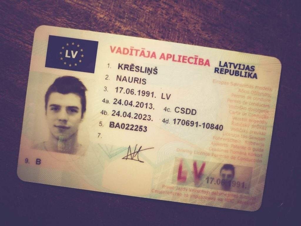 Kupi CSDD Registrovana vozačku Dozvolu u Litvi