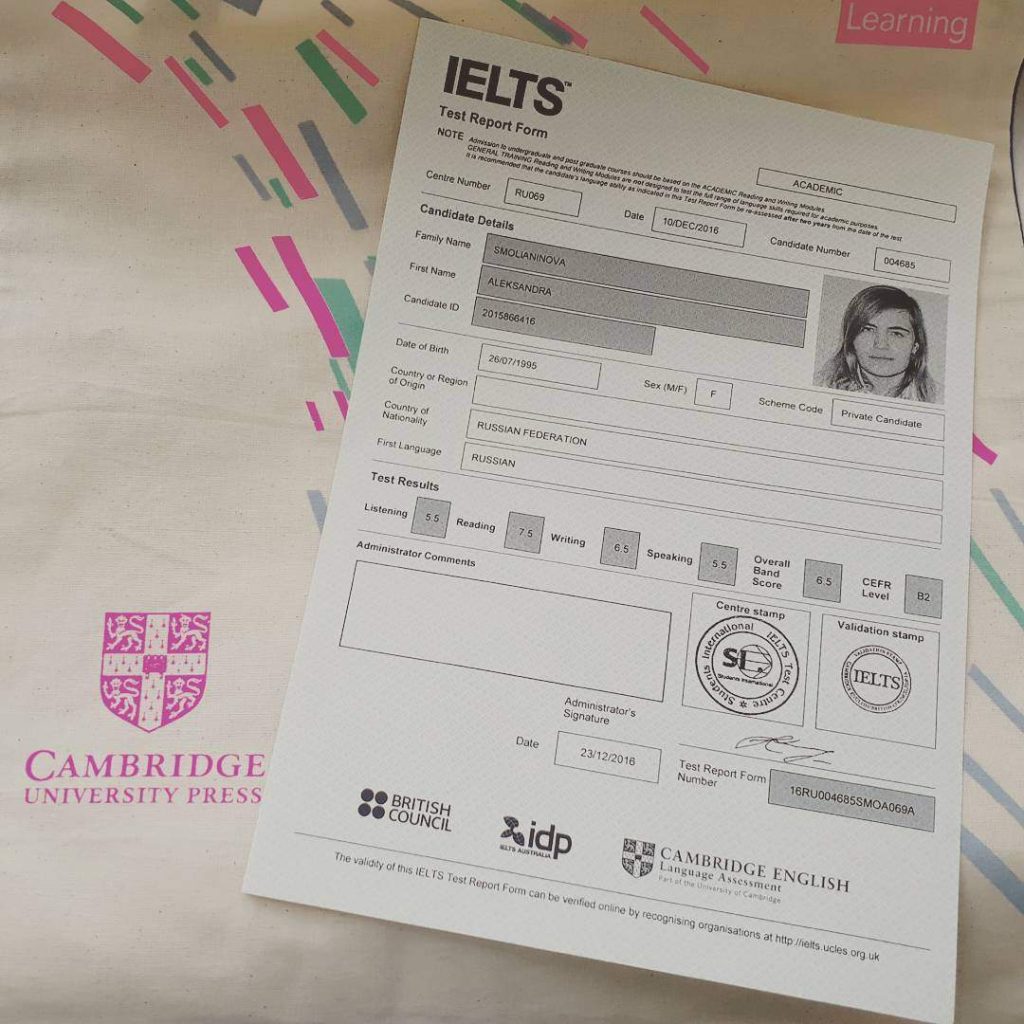 proprjetà IELTS ċertifikat fuq l-internet